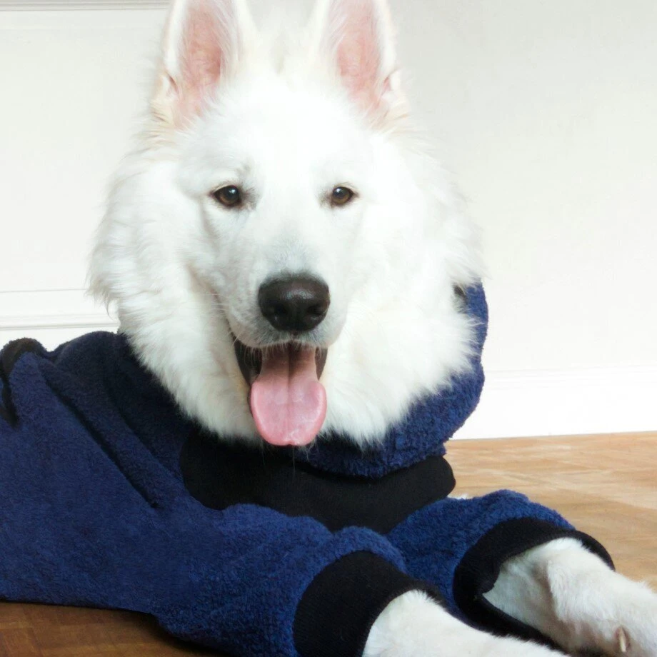 ActionFactory Dryup Body Zip.fit Hundebademantel Big 4 ActionFactory Dryup Body Zip.fit Hundebademantel Big – Bild 2