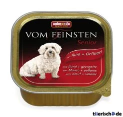 Animonda Vom Feinsten Senior Schälchen Hundefutter -Hundefutter Welt Verkaufsgeschäft animonda vom feinsten senior schaelchen hundefutter 1368627065