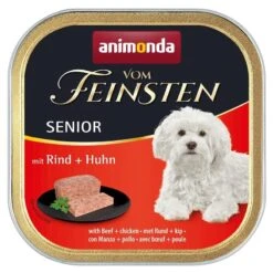 Animonda Vom Feinsten Senior Schälchen Hundefutter -Hundefutter Welt Verkaufsgeschäft animonda vom feinsten senior schaelchen hundefutter0