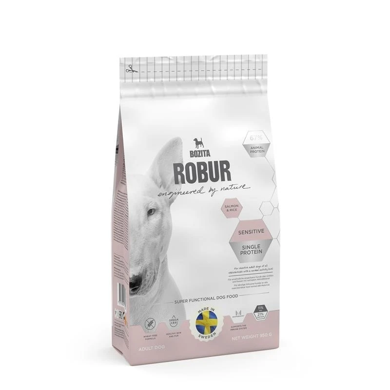 Bozita Robur Sensitive Single Protein Salmon & Rice Hundefutter 4 Bozita Robur Sensitive Single Protein Salmon & Rice Hundefutter – Bild 2