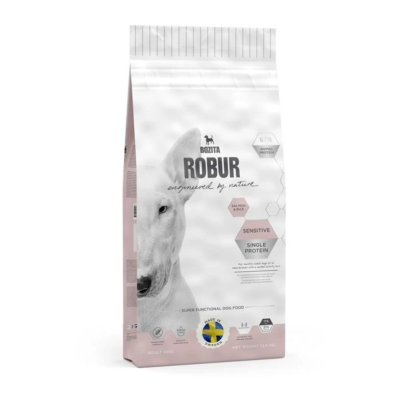 Bozita Robur Sensitive Single Protein Salmon & Rice Hundefutter 3 Bozita Robur Sensitive Single Protein Salmon & Rice Hundefutter