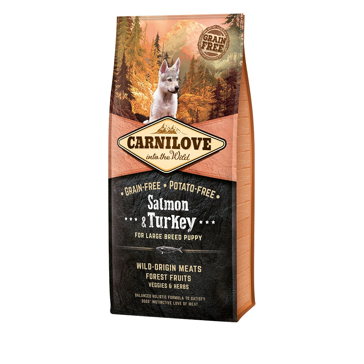 Carnilove Puppy Large Breed Salmon & Turkey Hundefutter 3 Carnilove Puppy Large Breed Salmon & Turkey Hundefutter