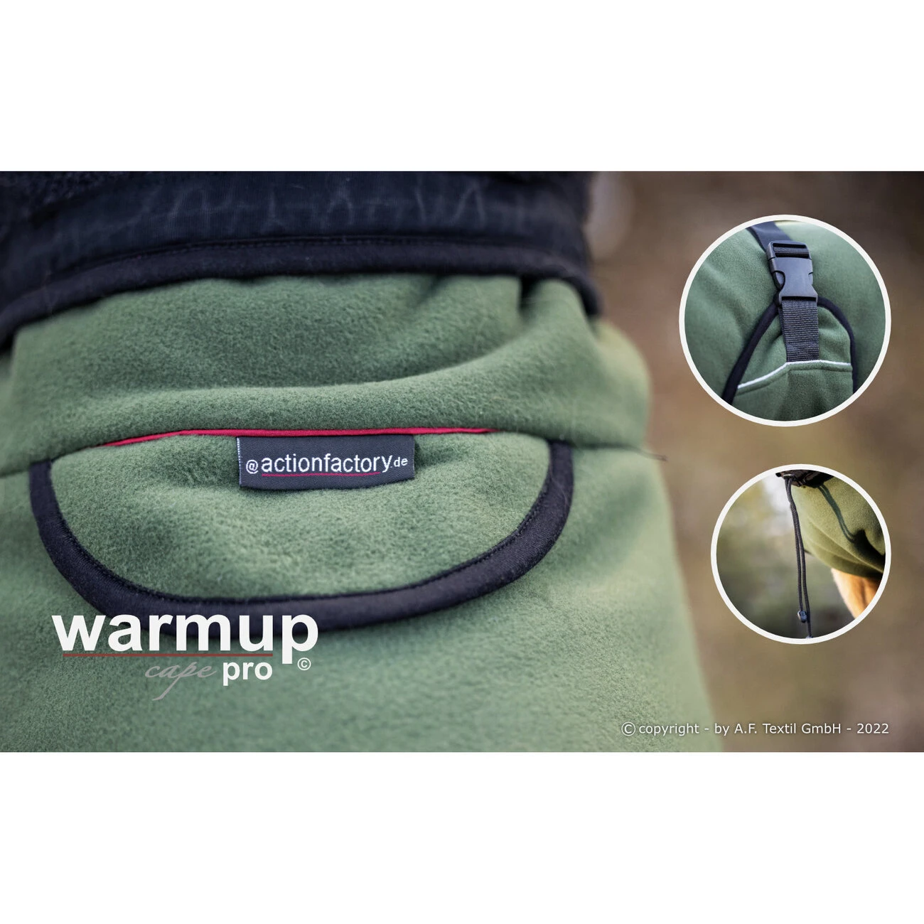 ActionFactory Fit4dogs Warmup Cape Pro 5 ActionFactory Fit4dogs Warmup Cape Pro – Bild 3