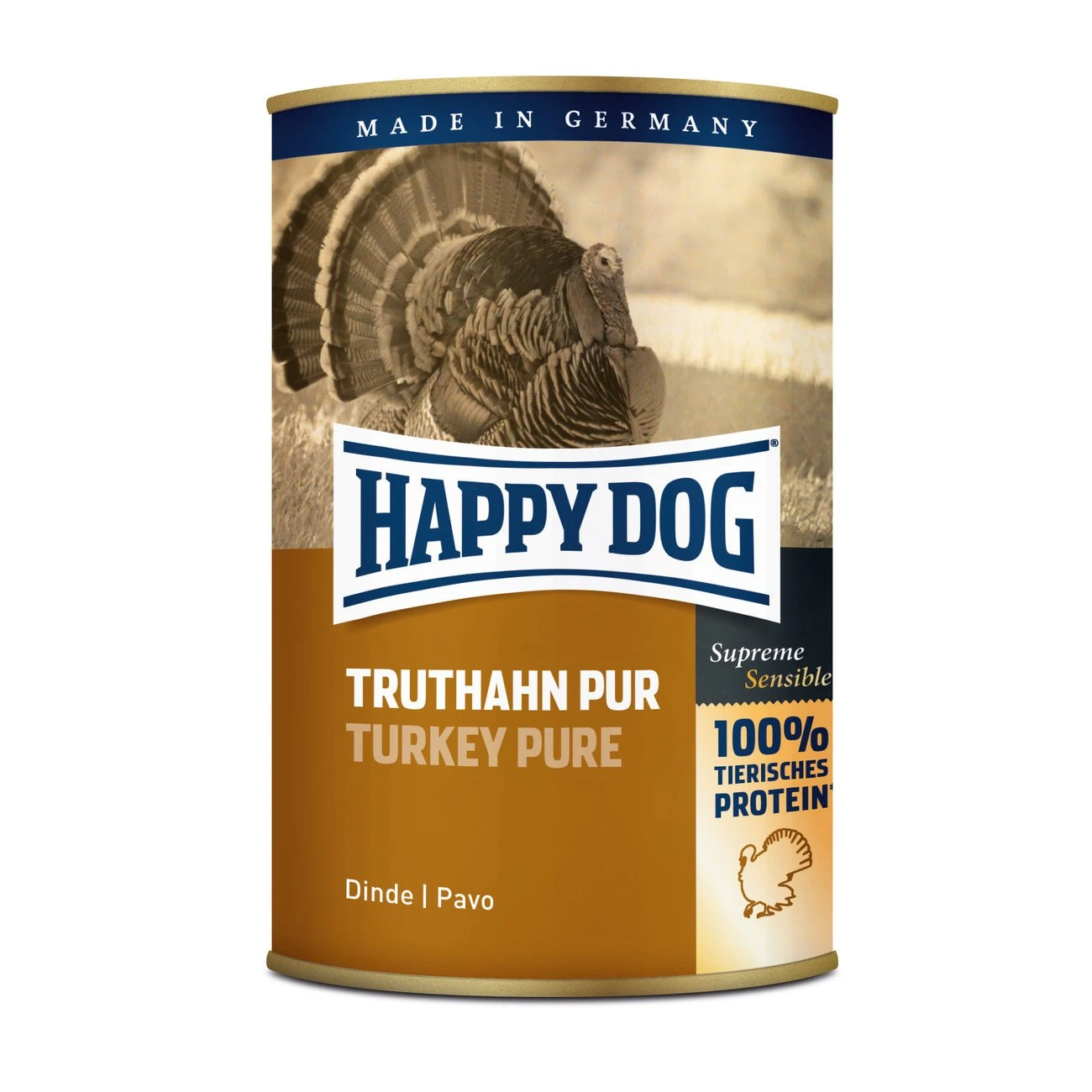 Happy Dog Nassfutter Dosen Truthahn Pur 4 Happy Dog Nassfutter Dosen Truthahn Pur – Bild 2