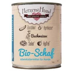 Herzenshund Bio Hundefutter Schaf Mit Zucchini -Hundefutter Welt Verkaufsgeschäft herzenshund bio hundefutter schaf mit zucchini2