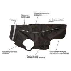Buster Hunderegenmantel Reflex -Hundefutter Welt Verkaufsgeschäft hunderegenmantel buster 1453979703