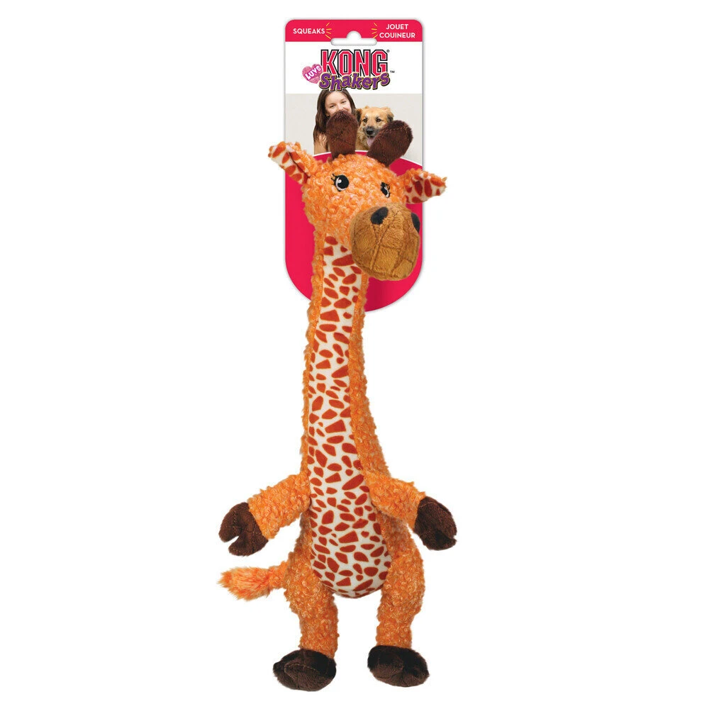 KONG Shakers Luvs Giraffe Mit Quietscher 4 KONG Shakers Luvs Giraffe Mit Quietscher – Bild 2