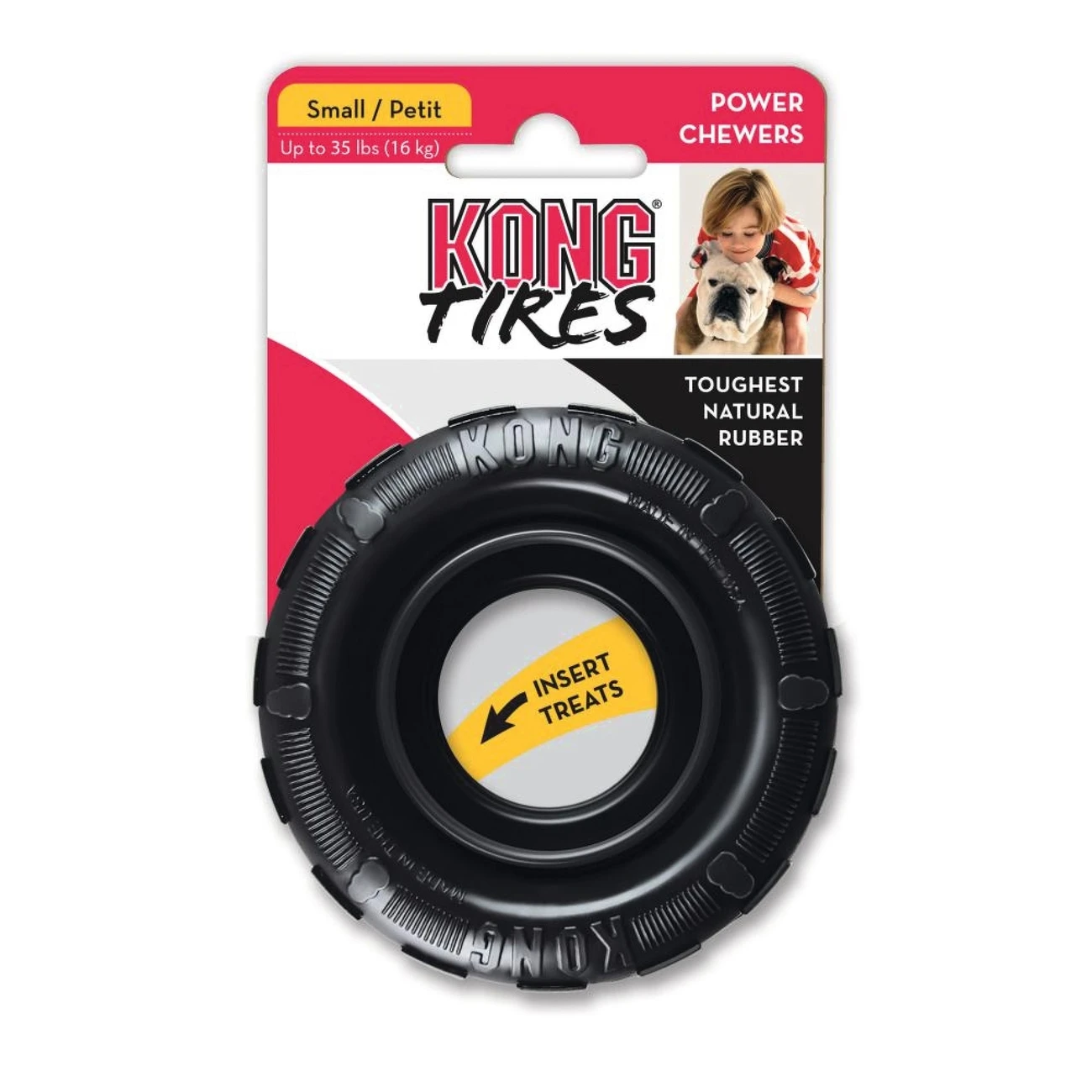 KONG Hundespielzeug Extreme Tires Kaureifen 4 KONG Hundespielzeug Extreme Tires Kaureifen – Bild 2