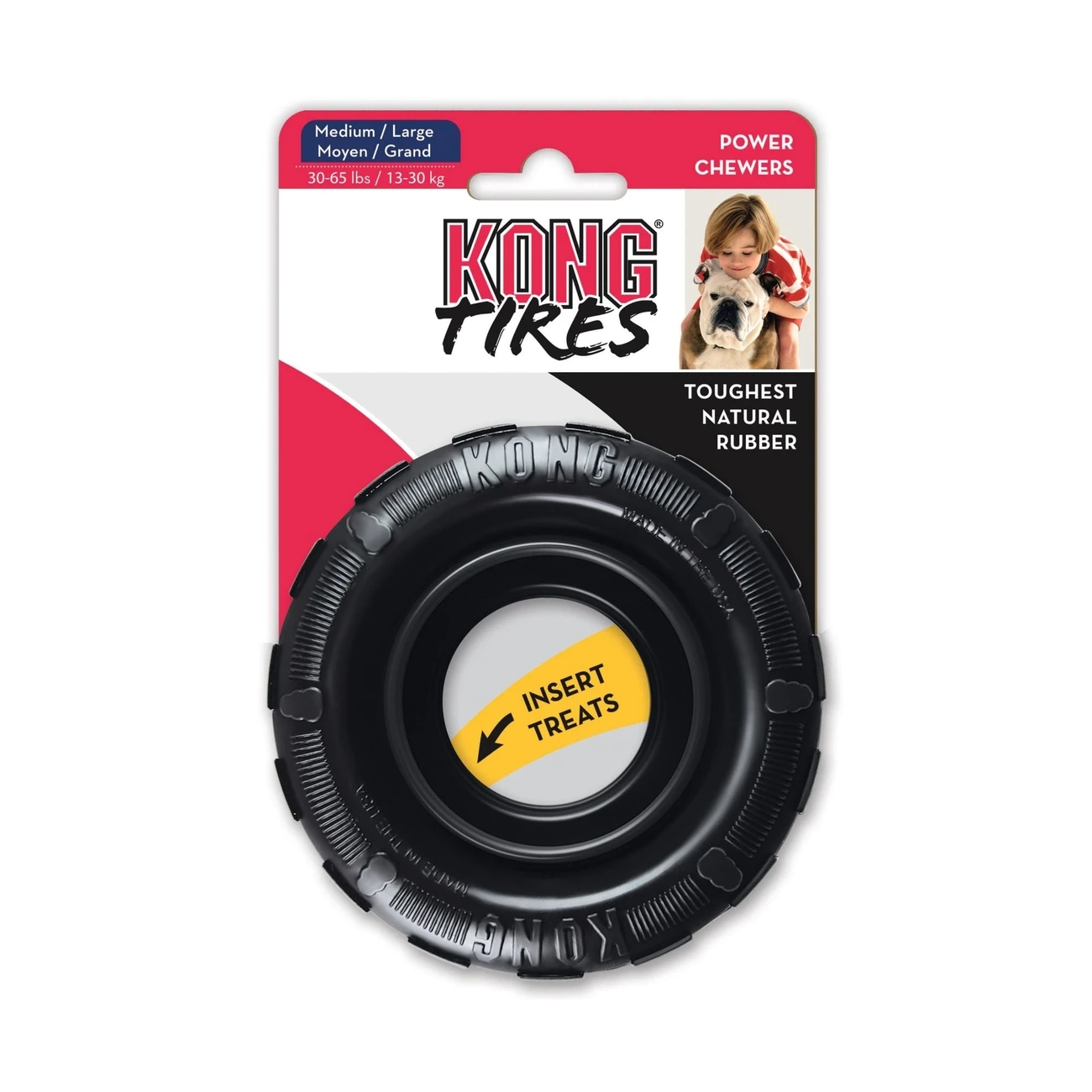 KONG Hundespielzeug Extreme Tires Kaureifen 5 KONG Hundespielzeug Extreme Tires Kaureifen – Bild 3