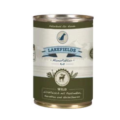 Lakefields Dosenfleisch-Menü Wild -Hundefutter Welt Verkaufsgeschäft lakefields dosenfleisch menue wild 1532593888