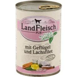 Landfleisch Hundefutter Adult -Hundefutter Welt Verkaufsgeschäft landfleisch hundefutter adult mit frisch gemuese 1594967943