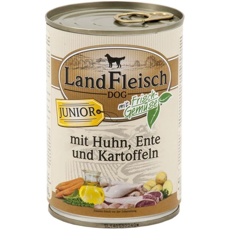 Landfleisch Junior Hundefutter 6 Landfleisch Junior Hundefutter – Bild 4