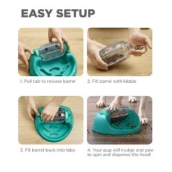 Nina Ottosson Spin N Eat Snackspielzeug Für Hunde -Hundefutter Welt Verkaufsgeschäft nina ottosson spin n eat snackspielzeug fuer hunde 1669968519