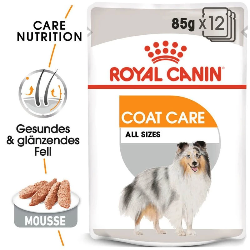 Royal Canin CCN Coat Care Nassfutter Für Glänzendes Fell 4 Royal Canin CCN Coat Care Nassfutter Für Glänzendes Fell – Bild 2