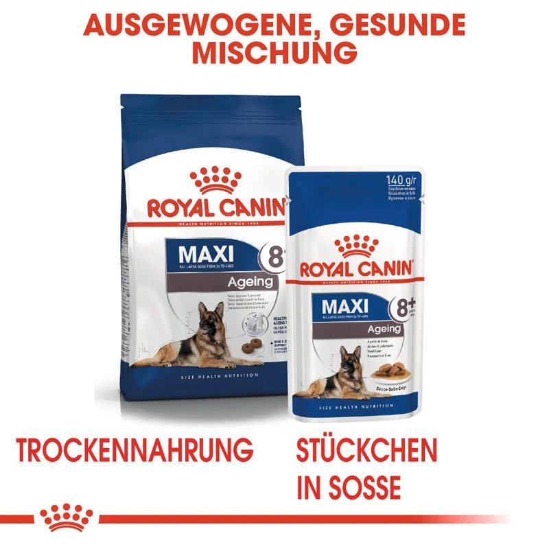 Royal Canin Maxi Ageing 8+ Nassfutter Für ältere Große Hunde 7 Royal Canin Maxi Ageing 8+ Nassfutter Für ältere Große Hunde – Bild 5