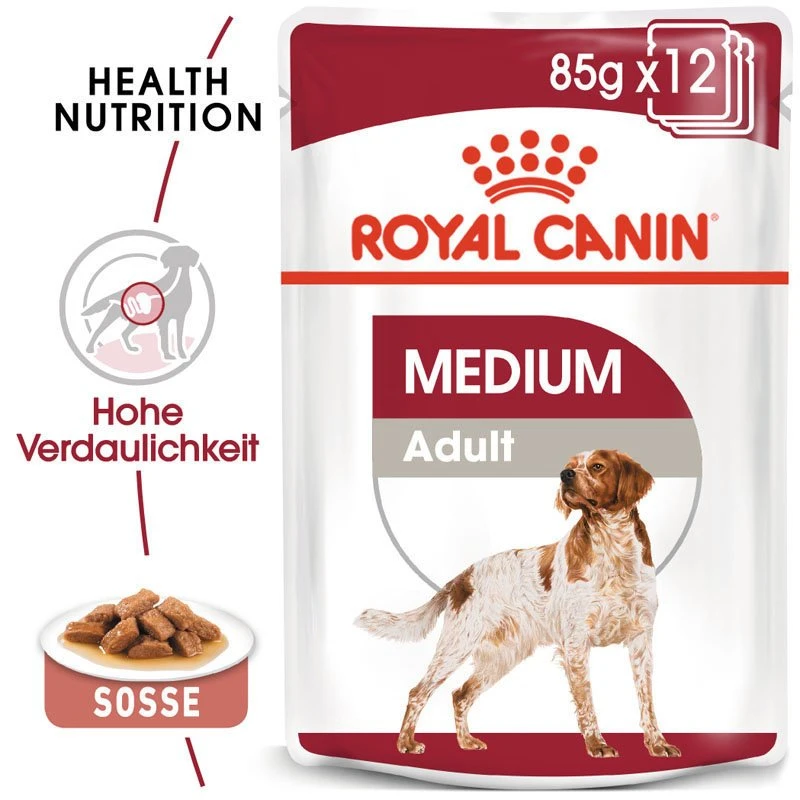 Royal Canin Medium Adult Nassfutter Für Mittelgroße Hunde 4 Royal Canin Medium Adult Nassfutter Für Mittelgroße Hunde – Bild 2