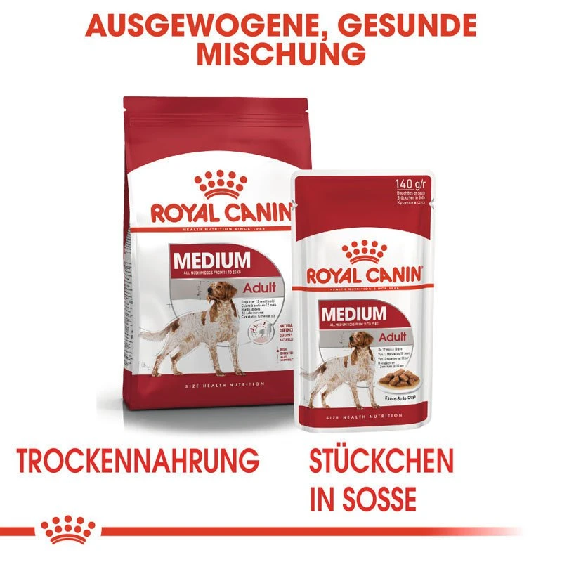 Royal Canin Medium Adult Nassfutter Für Mittelgroße Hunde 10 Royal Canin Medium Adult Nassfutter Für Mittelgroße Hunde – Bild 8