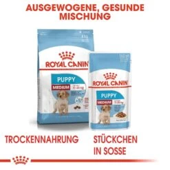 Royal Canin Medium Puppy Welpenfutter 16 Royal Canin Medium Puppy Welpenfutter -Hundefutter Welt Verkaufsgeschäft royal canin medium puppy welpenfutter trocken fuer mittelgrosse hunde 1565770165