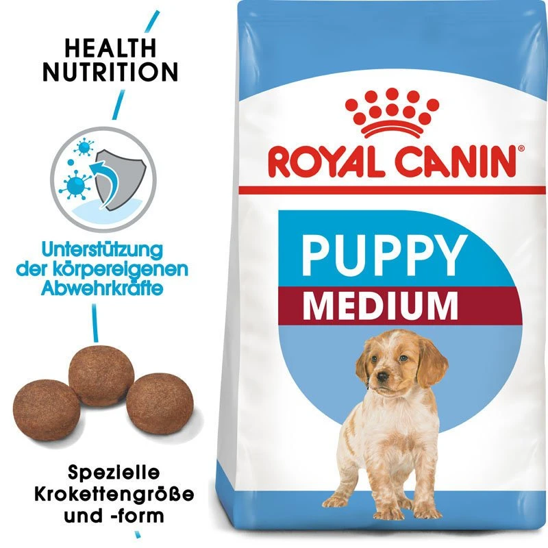 Royal Canin Medium Puppy Welpenfutter 4 Royal Canin Medium Puppy Welpenfutter – Bild 2