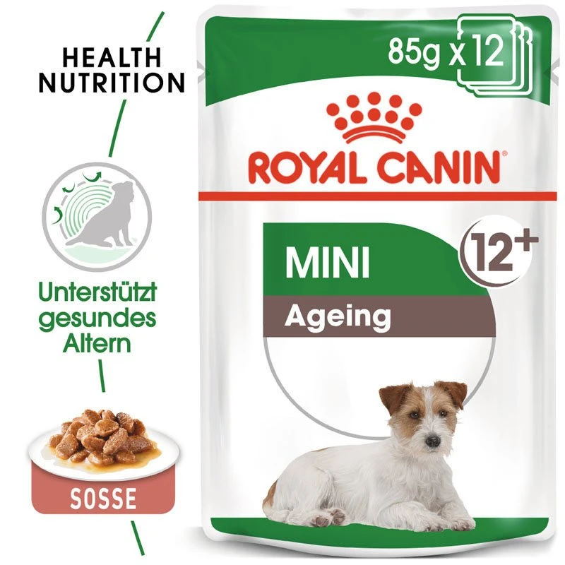 Royal Canin Mini Ageing 12+ Nassfutter Für ältere Kleine Hunde 4 Royal Canin Mini Ageing 12+ Nassfutter Für ältere Kleine Hunde – Bild 2