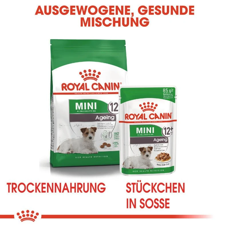 Royal Canin Mini Ageing 12+ Nassfutter Für ältere Kleine Hunde 10 Royal Canin Mini Ageing 12+ Nassfutter Für ältere Kleine Hunde – Bild 8