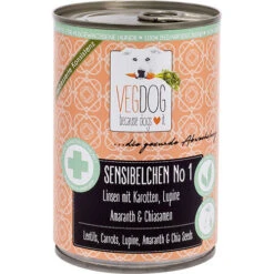 VEGDOG Sensibelchen No.1 Veganes Hundefutter