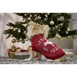 Wolters Strickpullover Elch Mit Glitzer -Hundefutter Welt Verkaufsgeschäft wolters strickpullover elch mit glitzer 1603455916