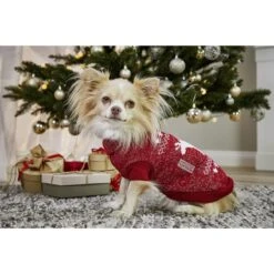 Wolters Strickpullover Elch Mit Glitzer -Hundefutter Welt Verkaufsgeschäft wolters strickpullover elch mit glitzer 1603455919